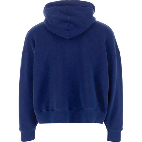 Palm Angels Broken Palm Tree Blue Hoodie PMBB058SS22FLE01755