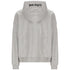 Palm Angels Embroidered Logo Grey Hoodie