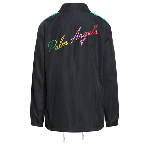 Palm Angels Miami Logo Black Jacket PMEA076S21FAB0021084