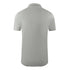 Aquascutum Brand Logo Plain Grey Polo Shirt