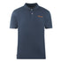 Aquascutum Brand Logo Plain Navy Blue Polo Shirt