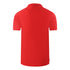 Aquascutum Brand Logo Plain Red Polo Shirt - Style Centre Wholesale