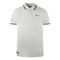 Aquascutum Twin Tipped Collar Brand Logo White Polo Shirt