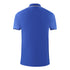 Aquascutum Twin Tipped Collar Brand Logo Royal Blue Polo Shirt