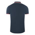 Aquascutum Twin Tipped Collar Brand Logo Navy Blue Polo Shirt