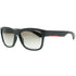 Prada Sport Grey Gradient Black Sunglasses