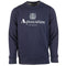 Aquascutum Waterfield Logo Navy Sweatshirt