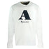 Aquascutum "A" Logo White Sweatshirt QMF003L0 01