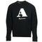 Aquascutum "A" Logo Black Sweatshirt QMF003L0 02