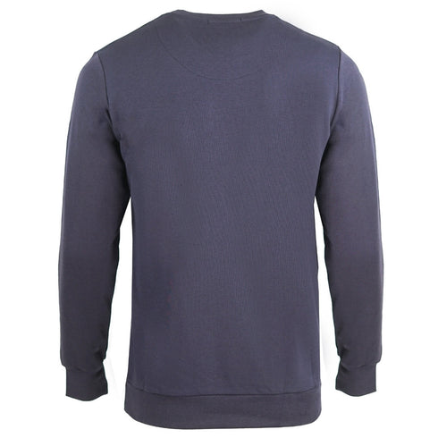 Aquascutum A Logo Navy Sweatshirt