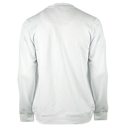 Aquascutum Box Logo White Sweatshirt