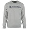 Aquascutum Box Logo Grey Sweatshirt