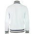 Aquascutum A Logo Zip Sweater White Jacket