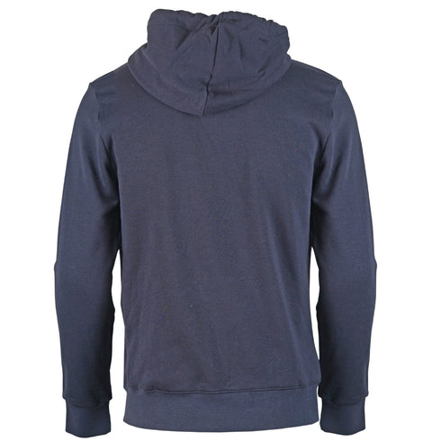 Aquascutum Waterfield Logo Navy Zip Hoodie
