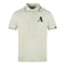 Aquascutum A Logo Biege Polo Shirt QMP010 10