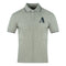 Aquascutum A Logo Grey Polo Shirt QMP010 94