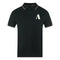 Aquascutum A Logo Black Polo Shirt Qmp010 99
