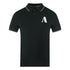 Aquascutum A Logo Black Polo Shirt Qmp010 99