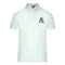 Aquascutum Check A Logo White Polo Shirt QMP020 01 - Style Centre Wholesale