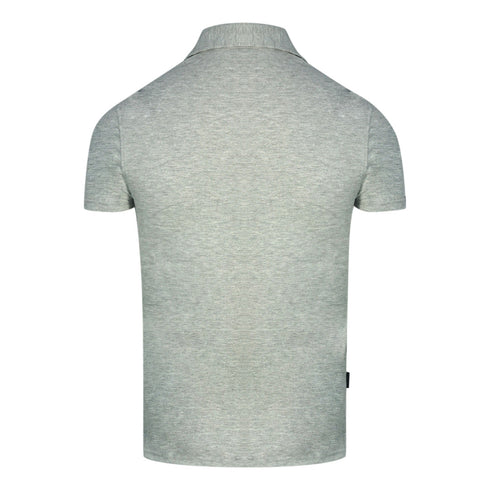 Aquascutum Check A Logo Grey Polo Shirt