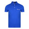 Aquascutum Signature Logo Blue Polo Shirt QMP021 81