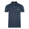 Aquascutum Signature Logo Navy Blue Polo Shirt - Style Centre Wholesale