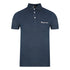 Aquascutum Signature Logo Navy Blue Polo Shirt - Style Centre Wholesale