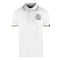Aquascutum Aldis Crest Logo White Polo Shirt