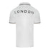 Aquascutum Aldis Crest Logo White Polo Shirt
