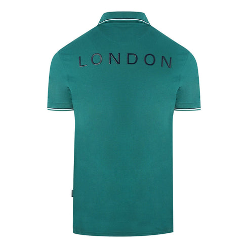 Aquascutum Aldis Crest Green Polo Shirt