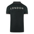 Aquascutum Aldis Crest Black Polo Shirt