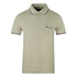 Aquascutum Brand Logo Beige Polohirt QMP024 10