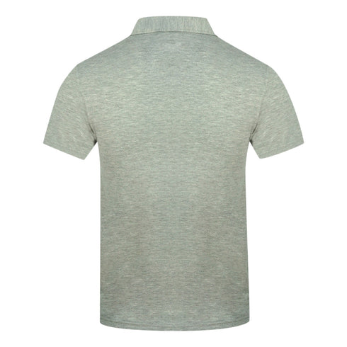 Aquascutum Aldis Crest Chest Logo Grey Polo Shirt