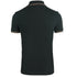 Aquascutum Tipped Collar Black Polo Shirt QMP028 02