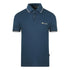 Aquascutum Tipped Collar Blue Polo Shirt 1