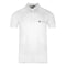 Aquascutum Aldis Crest Block Logo White Polo Shirt