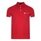 Aquascutum Aldis Crest Block Logo Red Polo Shirt