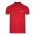 Aquascutum Aldis Crest Block Logo Red Polo Shirt