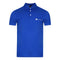 Aquascutum Aldis Crest Block Logo Blue Polo Shirt