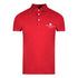 Aquascutum London Bold Logo Red Polo Shirt
