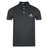 Aquascutum London Bold Logo Black Polo Shirt - Style Centre Wholesale