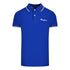 Aquascutum London Tipped Blue Polo Shirt QMP051 81