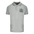 Aquascutum Aldis Tipped Grey Polo Shirt