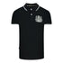 Aquascutum Aldis Tipped Black Polo Shirt
