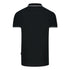 Aquascutum Aldis Tipped Black Polo Shirt