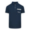 Aquascutum Check Pocket Navy Blue Polo Shirt