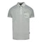 Aquascutum Check Pocket Grey Polo Shirt