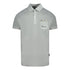 Aquascutum Check Pocket Grey Polo Shirt