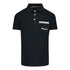 Aquascutum Check Pocket Black Polo Shirt