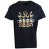 Aquascutum Aldis Checkogo Navy T-Shirt QMT009M0 05